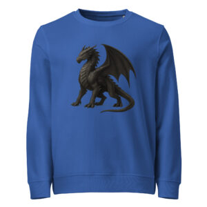 dragon unisex organic sweatshirt
